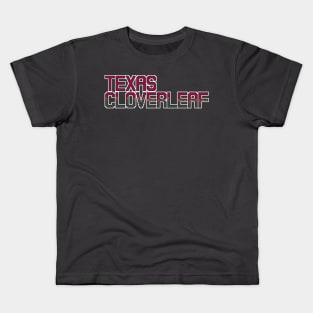 Texas Cloverleaf pixel art Kids T-Shirt